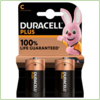 Duracell MN1400 C Plus 100% Alkaline blister 2