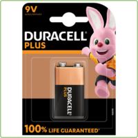 9V Plus 100% Alkaline blister 1