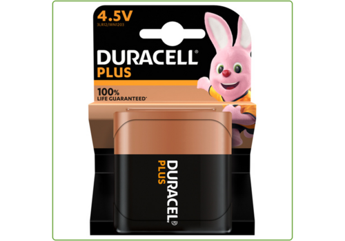  Duracell 4,5V Plus 100% Alkaline blister 1 