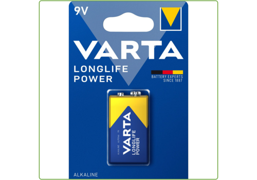  Varta 4922 9V Longlife Power Alkaline blister 1 
