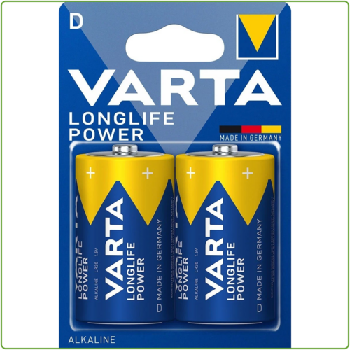  Varta D Longlife Power Alkaline blister 2 