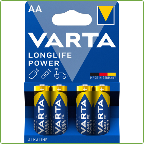  Varta AA Longlife Power Alkaline blister 4 