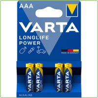 AAA Longlife Power Alkaline blister 4