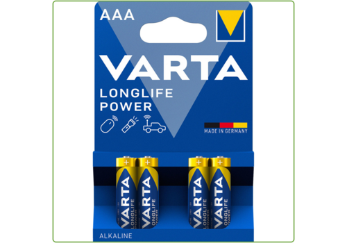  Varta AAA Longlife Power Alkaline blister 4 