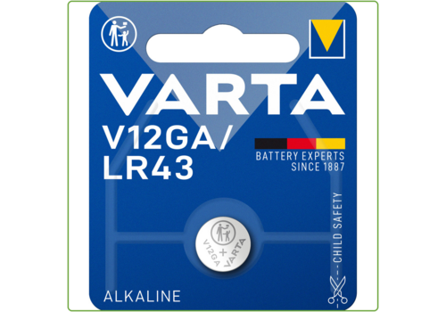  Varta V12GA / LR43 Alkaline blister 1 