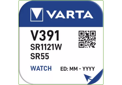  Varta 391 (1120W) Silver Oxide mini blister 1 