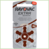 Rayovac 312 Extra Advanced Hearing Aid Zinc-Air blister 6