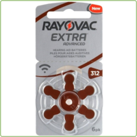 thumb-312 Extra Advanced Hearing Aid Zinc-Air blister 6-1