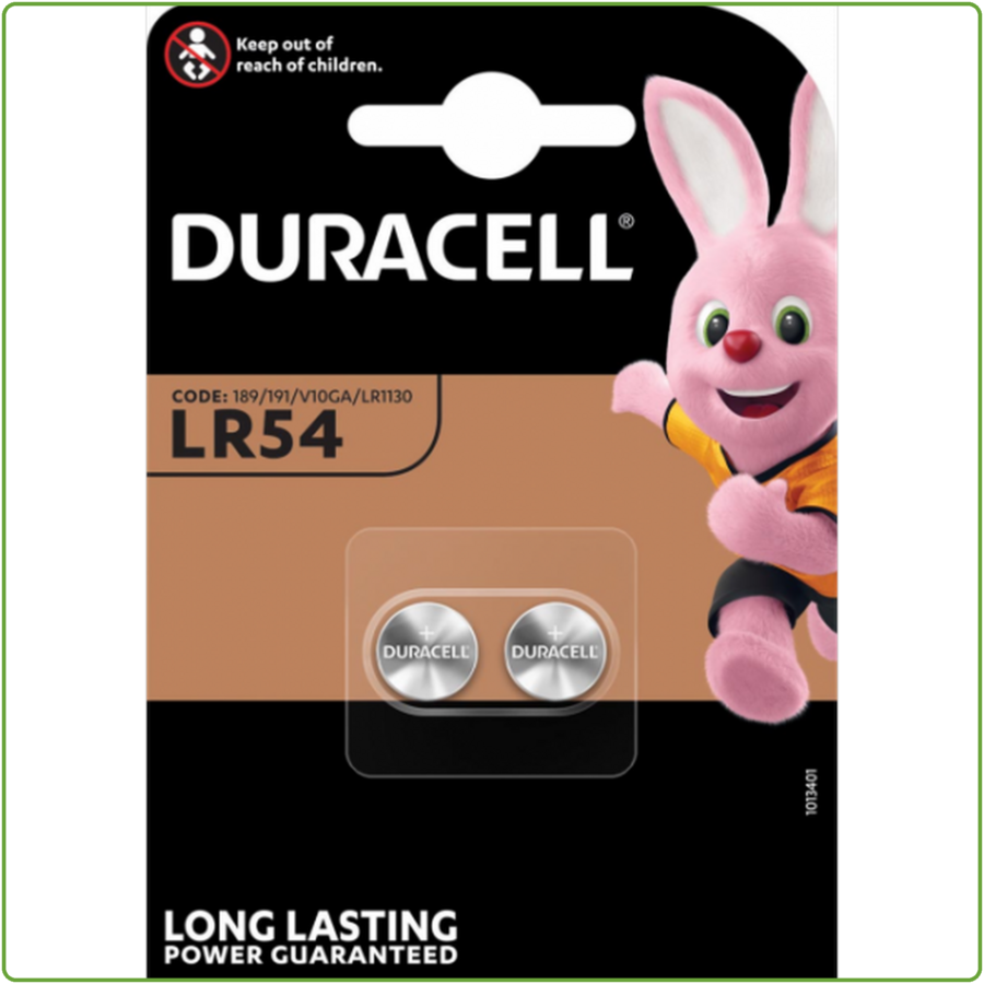 LR54 / V10GA 1.5V Alkaline blister 2-1