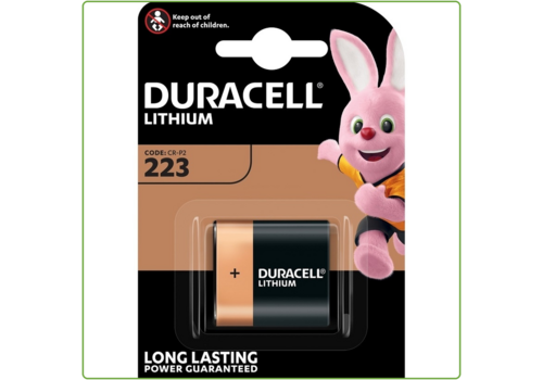  Duracell DL223 / CR-P2P 6V Lithium blister 1 
