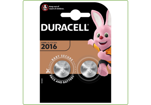 Duracell CR2016 3V Lithium blister 2 