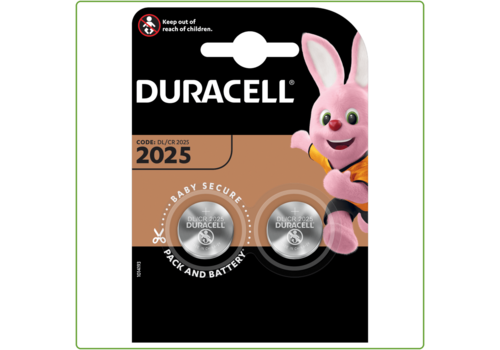  Duracell CR2025 3V Lithium blister 2 