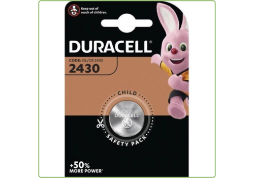  Duracell CR2430 3V Lithium blister 1 