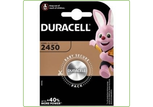  Duracell CR2450 3V Lithium blister 1 