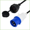 GHM CEE Verloopsnoer Contra 25cm