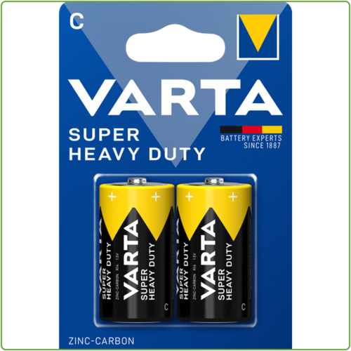  Varta 2014 C Super Heavy Duty blister 2 