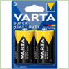 Varta 2020 D Super Heavy Duty blister 2
