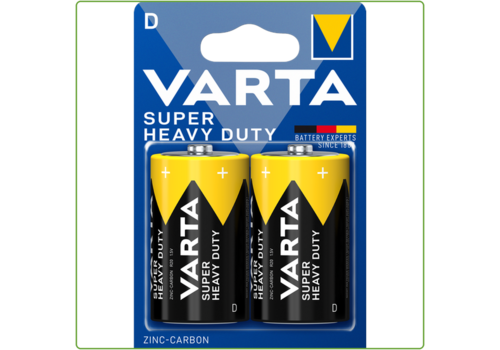  Varta 2020 D Super Heavy Duty blister 2 