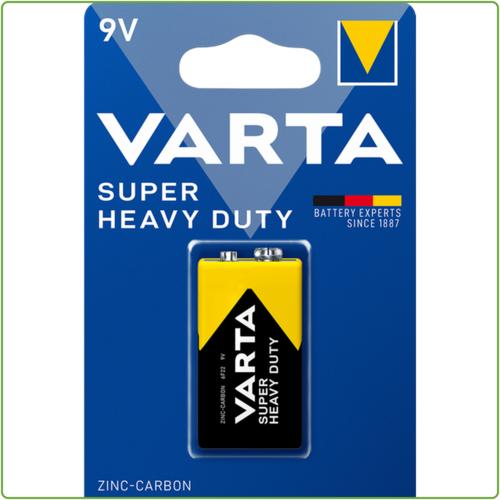  Varta 2022 9V Super Heavy Duty blister 1 