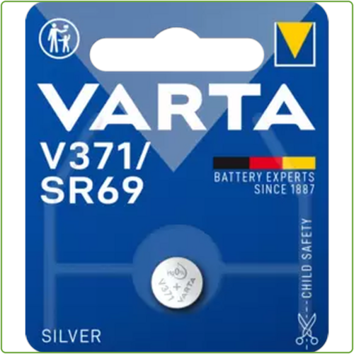  Varta 371 (SR69/920SW) Silver Oxide blister 1 
