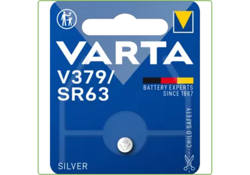  Varta 379 (SR63/521SW) Silver Oxide blister 1 
