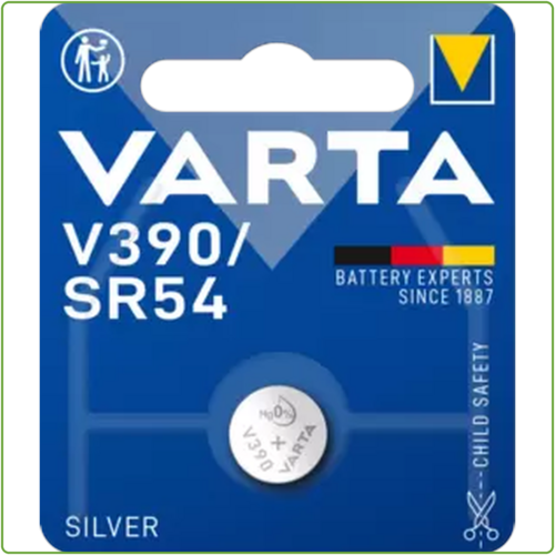  Varta 390 (SR54/1130SW) Silver Oxide blister 1 