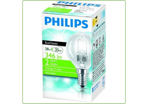  Philips  28W E14 EcoClassic Kogel 