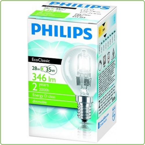  Philips  28W E14 EcoClassic Kogel 