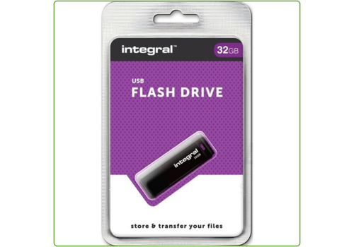  Integral 32GB Black USB3.0 Flash Drive 