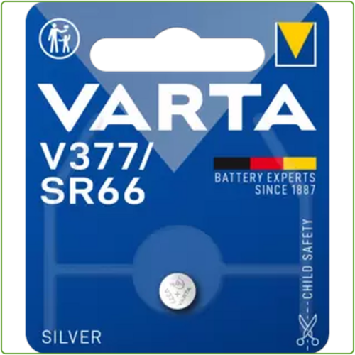  Varta 377 (SR66/626SW) Silver Oxide 1,55V blister 1 