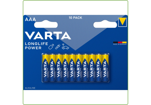  Varta AAA Longlife Power Alkaline blister 10 