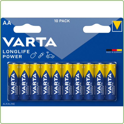  Varta AA Longlife Power Alkaline blister 10 