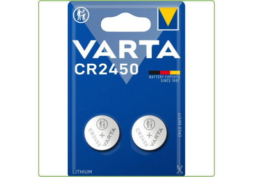  Varta 6450 CR2450 Lithium blister 2 