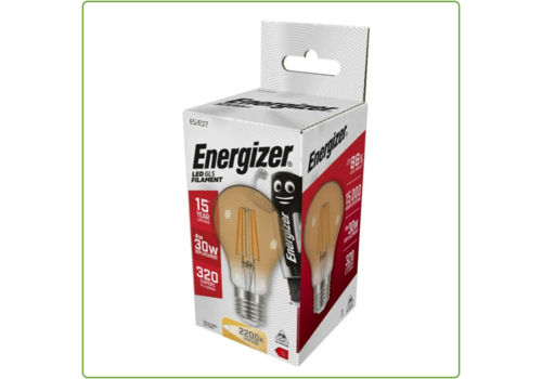  Energizer GOLD Filament Normaal E27 4W(=30W) 2200K 320LM 