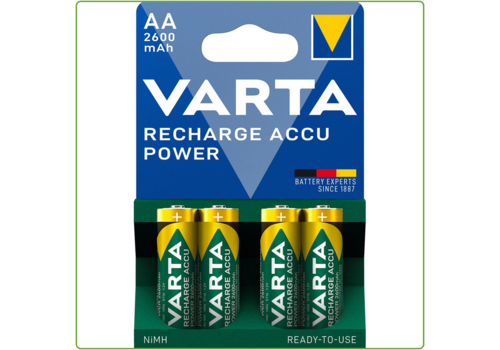  Varta 5716 AA 2600mAh Rechargeable blister 4 