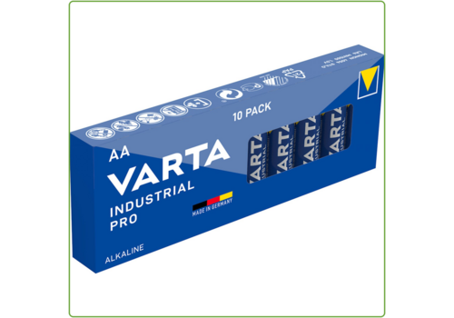  Varta Industrial 4006 AA Industrial Alkaline 10-pack 