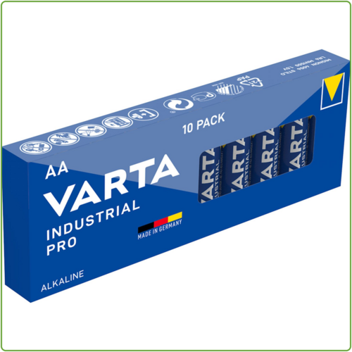  Varta Industrial AA Industrial Alkaline 10-pack 