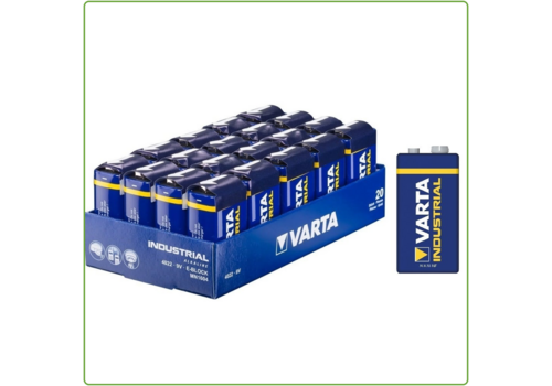  Varta Industrial 9V Industrial Alkaline 