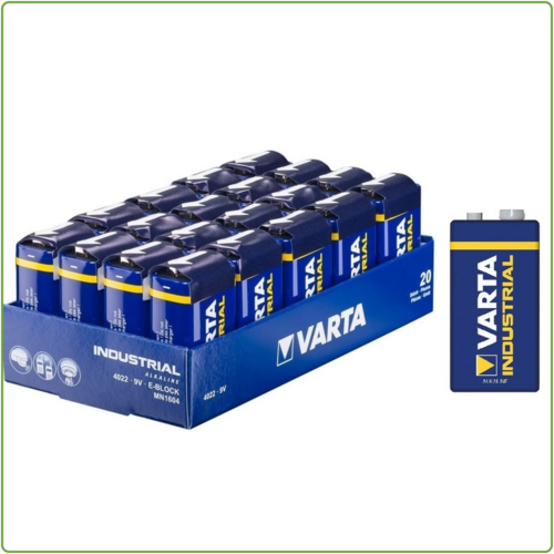  Varta Industrial 9V Industrial Alkaline 