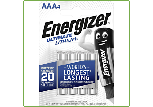  Energizer AAA/L92 Lithium blister 4 