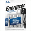 AA/L91 Lithium blister 4