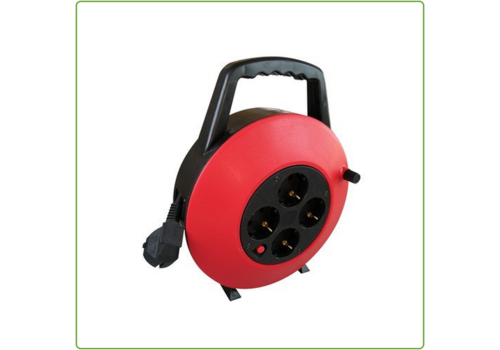  VB Extend Kabelhaspel | Met 4 Stopcontacten | 20 Meter 