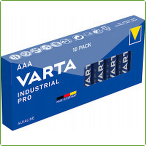  Varta Industrial AAA Industrial Alkaline 10-pack 