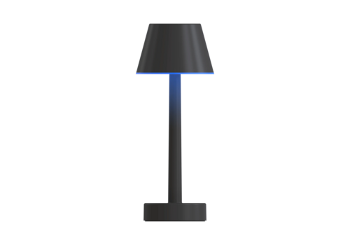  Calex Outdoor Battery Rechargeable Tafellamp Lucca SMD 5W 35LM 3000K 3.7V Zwart 