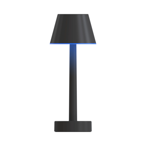  Calex Outdoor Battery Rechargeable Tafellamp Lucca SMD 5W 35LM 3000K 3.7V Zwart 