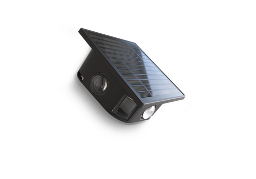  Calex Altamura Outdoor Rechargeable Solar Wand lamp Vierkant SMD 0.6W 40LM 2700K Zwart 