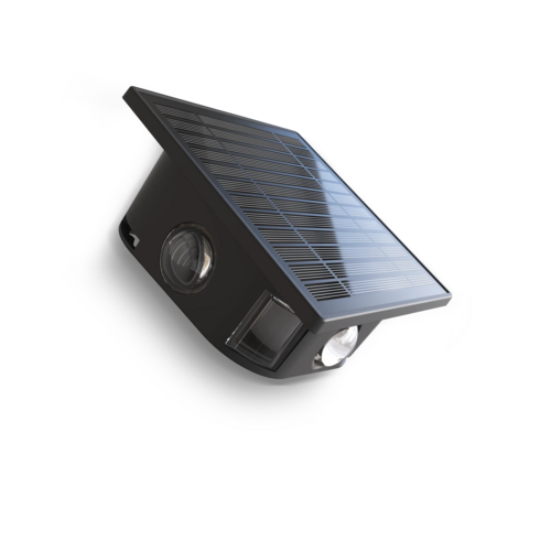  Calex Altamura Outdoor Rechargeable Solar Wand lamp Vierkant SMD 0.6W 40LM 2700K Zwart 