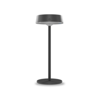 thumb-Parma Outdoor Rechargeable Solar Tafellamp SMD 2.2W 150LM 2700K Dimbaar Zwart-1