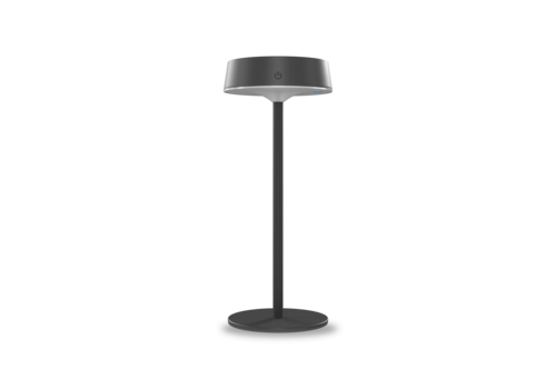  Calex Parma Outdoor Rechargeable Solar Tafellamp SMD 2.2W 150LM 2700K Dimbaar Zwart 