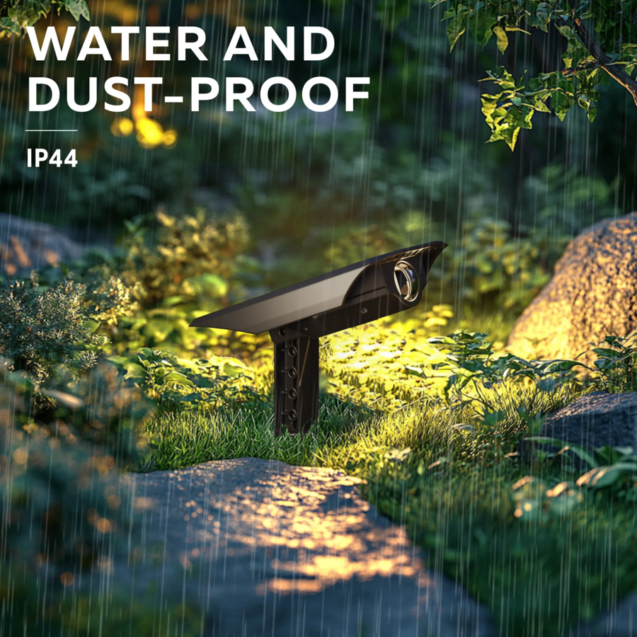 Padoa Outdoor Solar Path light SMD 0.5W 65LM 2700K Duo-Pack Zwart-5